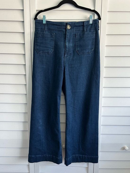 Anthropologie | The Colette Crop Wide-Leg Jeans by Maeve - Picture 4 of 16